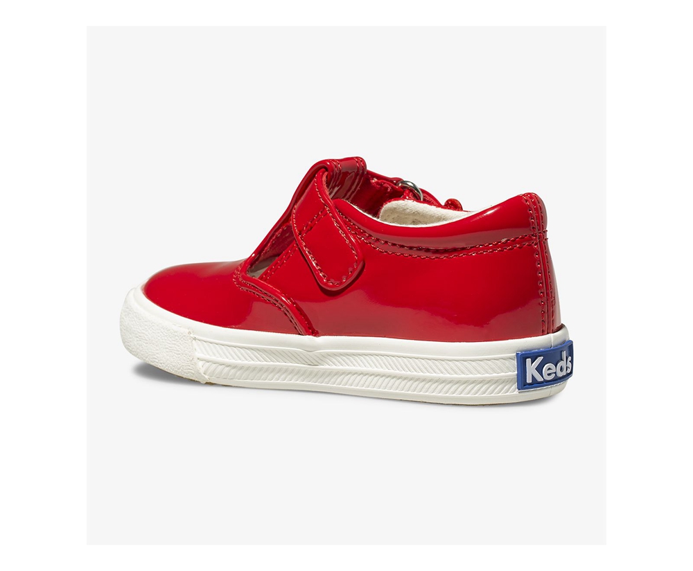 Keds Slip Ons Kinder Rot - Daphne Patent - IVJ-608925